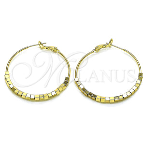 Gold Filled Hoop Earrings — Medium Hoop Polished 02. — main product view — SKU 151357 | Oro Laminado aretes de aro — Medium Hoop pulido 02. — SKU 151357