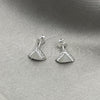 Sterling Silver Stud Earring, with Ivory Pearl, Polished, Silver Finish, 02.399.0054
