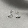 Sterling Silver Stud Earring, with Ivory Pearl, Polished, Silver Finish, 02.399.0054
