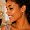Sterling Silver Ring — Stud Earring with Chrysolite Opal Cubic Zirconia Polished — alternate product view — SKU 151609 | Plata 925 anillo — Stud Earring with Chrysolite Opal Cubic Zirconia pulido — SKU 151609