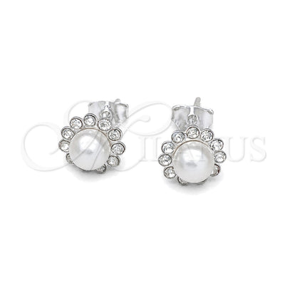 Plateada Plata Esterlina Aretes, vista principal del producto de Plata 925 por Mayoreo, vista principal del producto