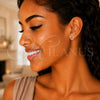 Sterling Silver Stud Earring, Polished, Silver Finish, 02.407.0001