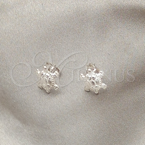 Sterling Silver Ring — Stud Earring Turtle Design Polished 02. — alternate product view — SKU 151636 | Plata 925 anillo — Stud Earring Turtle diseño pulido 02. — SKU 151636
