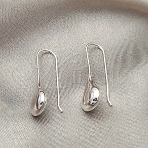 Sterling Silver Ring — Long Earring Hollow Design Polished 02. — main product view — SKU 151638 | Plata 925 anillo — Long Earring Hollow diseño pulido 02. — SKU 151638