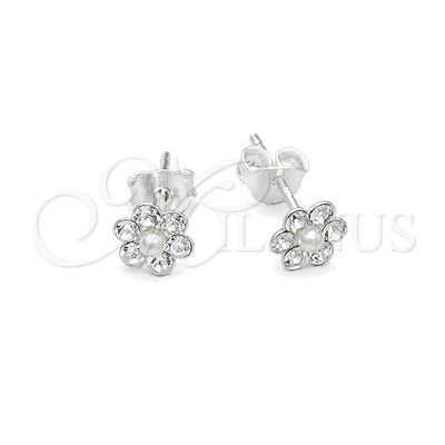 Plateada Plata Esterlina Aretes, vista principal del producto de Plata 925 por Mayoreo, vista principal del producto