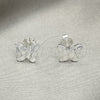 Sterling Silver Ring — Stud Earring Butterfly Design Polished 02. — alternate product view — SKU 151735 | Plata 925 anillo — Stud Earring Butterfly diseño pulido 02. — SKU 151735