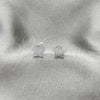 Sterling Silver Stud Earring, Star Design, Polished, Silver Finish, 02.392.0020