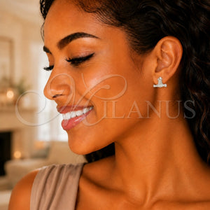 Sterling Silver Ring — Stud Earring Bird Design Polished 02. — main product view — SKU 151740 | Plata 925 anillo — Stud Earring Bird diseño pulido 02. — SKU 151740