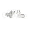 Sterling Silver Stud Earring, Polished, Silver Finish, 02.392.0026