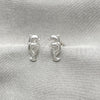 Sterling Silver Ring — Stud Earring Dolphin Design Polished 02. — alternate product view — SKU 151745 | Plata 925 anillo — Stud Earring Dolphin diseño pulido 02. — SKU 151745