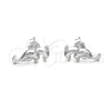 Sterling Silver Stud Earring, Tree Design, Polished, Silver Finish, 02.392.0029