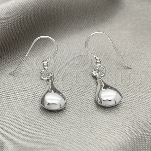 Sterling Silver Ring — Long Earring Hollow Design Polished 02. — main product view — SKU 151749 | Plata 925 anillo — Long Earring Hollow diseño pulido 02. — SKU 151749