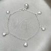 Sterling Silver Charm Bracelet, Shell Design, Polished, Silver Finish, 03.409.0010.07 (7 Inches Length)