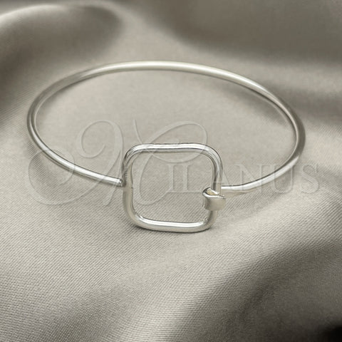 Sterling Silver Individual Bangle, Polished, Silver Finish, 07.409.0001