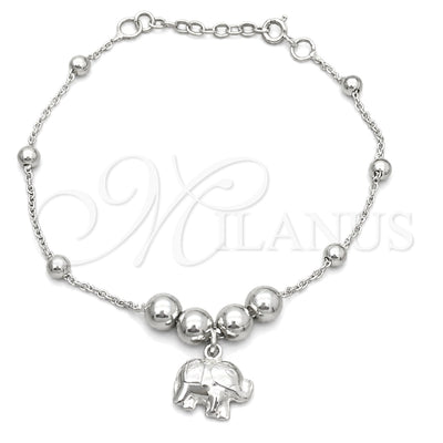 Plateada Plata Esterlina Pulsera, vista principal del producto de Plata 925 por Mayoreo, vista principal del producto