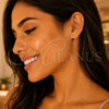 Gold Filled Ring — Stud Earring Cluster and Greek Key Design with — alternate product view — SKU 151921 | Oro Laminado anillo — Stud Earring Cluster and Greek Key diseño with — SKU 151921