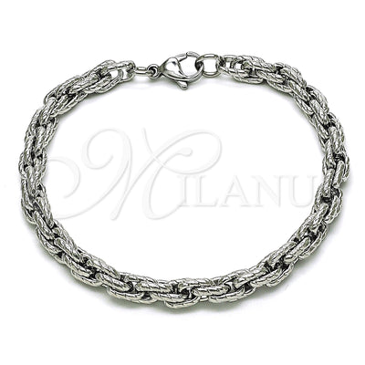 Stainless Steel Rope Bracelet 03.278.0014.08 for wholesale, main product view
