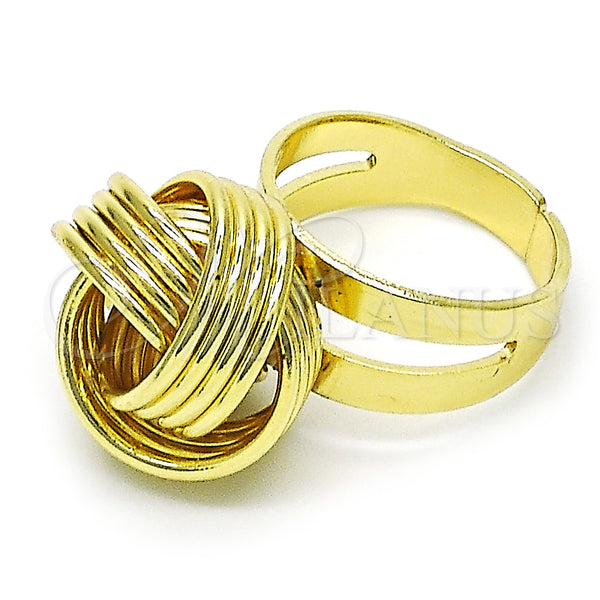 Gold Filled Ring — Elegant Ring Love Knot Design Polished 01. One — alternate product view — SKU 151972 | Oro Laminado anillo — Elegant Ring Love Knot diseño pulido 01. One — SKU 151972