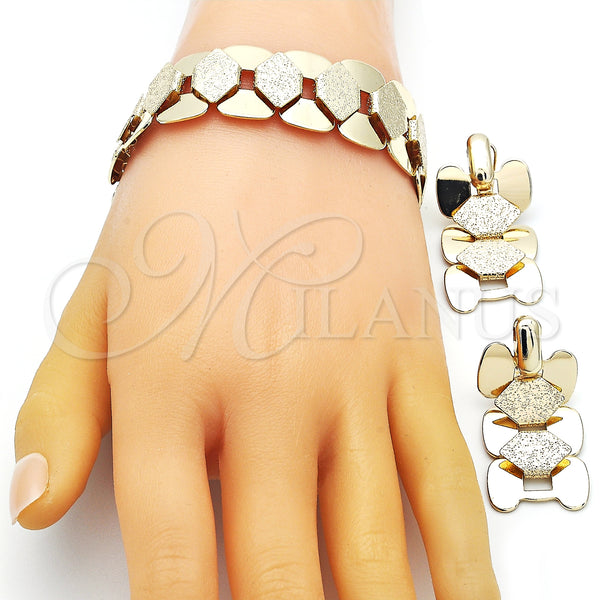 Gold Filled Ring — Necklace Bracelet and Earring Matte 06. — alternate product view — SKU 151990 | Oro Laminado anillo — Necklace Bracelet and Earring Matte 06. — SKU 151990
