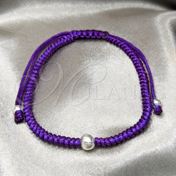 Sterling Silver Bracelet — Fancy Bracelet Ball Design Polished 03. 7 Inches — alternate product view — SKU 152034 | Plata 925 brazalete — elegante Bracelet Ball diseño pulido 03. 7 Inches — SKU 152034