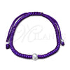 Sterling Silver Fancy Bracelet, Ball Design, Polished, Silver Finish, 03.401.0032.07 (7 Inches Length)
