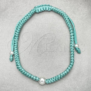 Sterling Silver Bracelet — Fancy Bracelet Ball Design Polished 03. 7 Inches — main product view — SKU 152036 | Plata 925 brazalete — elegante Bracelet Ball diseño pulido 03. 7 Inches — SKU 152036