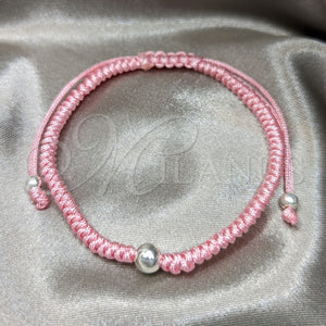 Sterling Silver Fancy Bracelet, Ball Design, Polished, Silver Finish, 03.401.0035.07 (7 Inches Length)
