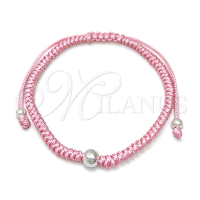 Sterling Silver Fancy Bracelet, Ball Design, Polished, Silver Finish, 03.401.0035.07 (7 Inches Length) for wholesale, main product view