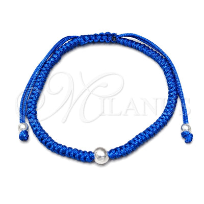 Sterling Silver Fancy Bracelet, Ball Design, Polished, Silver Finish, 03.401.0039.07 (7 Inches Length) for wholesale, main product view