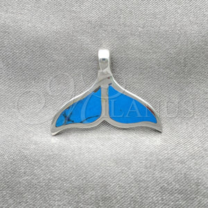 Sterling Silver Pendant — Fancy Pendant Fish Design with Ivory Mother of — main product view — SKU 152079 | Plata 925 dije — elegante Pendant Fish diseño with Ivory Mother of — SKU 152079