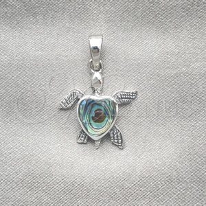 Sterling Silver Pendant — Fancy Pendant Turtle Design with Volcano Opal Polished — main product view — SKU 152091 | Plata 925 dije — elegante Pendant Turtle diseño with Volcano Opal pulido — SKU 152091