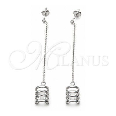 Sterling Silver Earcuff, Polished, Silver Finish, 02.407.0018