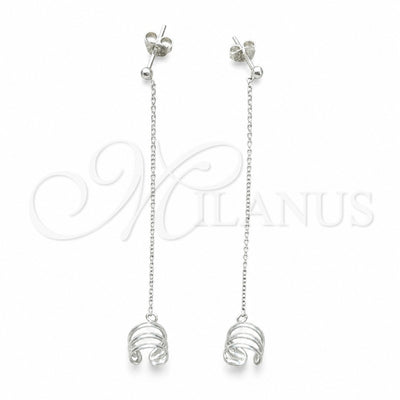 Sterling Silver Earcuff, Polished, Silver Finish, 02.407.0019 for wholesale, main product view