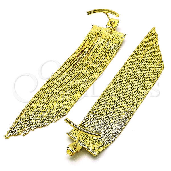 Gold Filled Ring — Long Earring Diamond Cutting 02. — alternate product view — SKU 152120 | Oro Laminado anillo — Long Earring Diamond Cutting 02. — SKU 152120