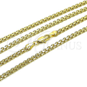 Gold Filled Necklace — Basic Necklace Bismark Design Polished 04. 04 MM — main product view — SKU 152241 | Oro Laminado collar — básico Necklace Bismark diseño pulido 04. 04 MM — SKU 152241