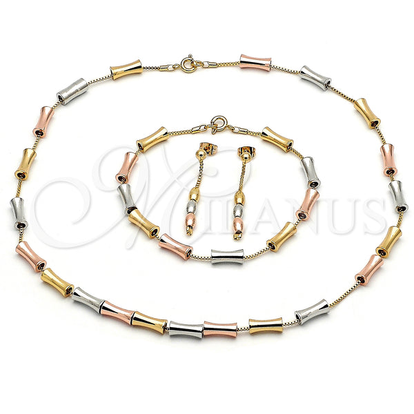 Gold Filled Ring — Necklace Bracelet and Earring Box and Bamboo Design — main product view — SKU 152312 | Oro Laminado anillo — Necklace Bracelet and Earring Box and Bamboo diseño — SKU 152312