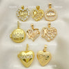 25 Mom and Mama Pendants for Mothers Oro Laminado for $100 ($4.00ea) ea in Gold Layered