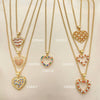25 Mother, Mama, Mom, Heart Necklaces Assorted in Oro Laminado for $100 ($4.00ea) ea in Gold Layered