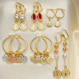 Gold Filled Ring — 30 San Benito Earrings Assorted in for $ — main product view — SKU 152537 | Oro Laminado anillo — 30 San Benito Earrings Assorted in for $ — SKU 152537