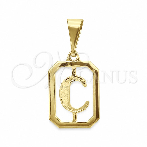 Gold Filled Pendant — Fancy Pendant Initials Design Polished 05.02. — main product view — SKU 152588 | Oro Laminado dije — elegante Pendant Initials diseño pulido 05.02. — SKU 152588