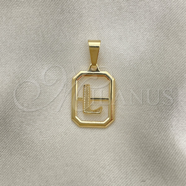 Gold Filled Pendant — Fancy Pendant Initials Design Polished 05.02. — main product view — SKU 152595 | Oro Laminado dije — elegante Pendant Initials diseño pulido 05.02. — SKU 152595