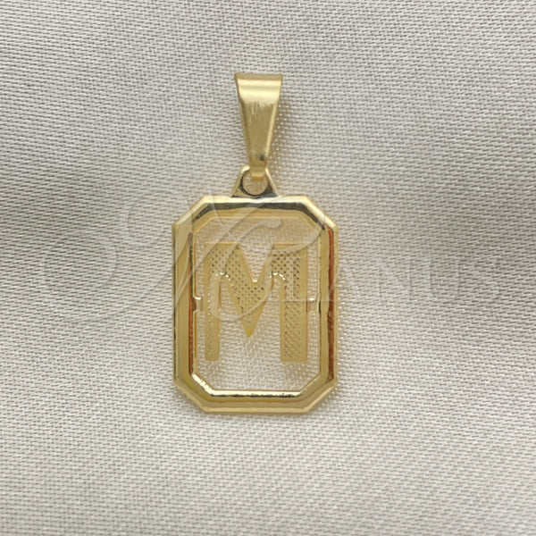 Gold Filled Pendant — Fancy Pendant Initials Design Polished 05.02. — main product view — SKU 152596 | Oro Laminado dije — elegante Pendant Initials diseño pulido 05.02. — SKU 152596