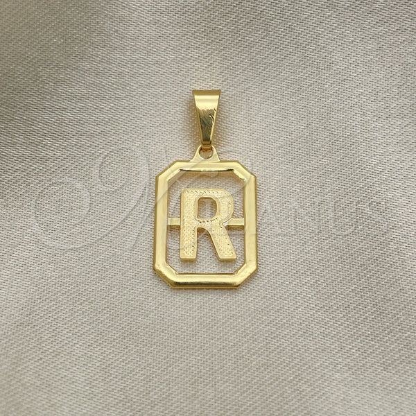 Gold Filled Pendant — Fancy Pendant Initials Design Polished 05.02. — main product view — SKU 152599 | Oro Laminado dije — elegante Pendant Initials diseño pulido 05.02. — SKU 152599