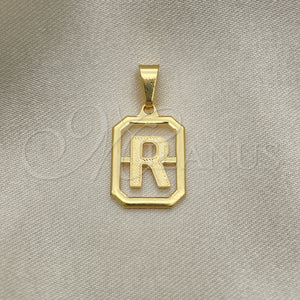 Gold Filled Pendant — Fancy Pendant Initials Design Polished 05.02. — main product view — SKU 152599 | Oro Laminado dije — elegante Pendant Initials diseño pulido 05.02. — SKU 152599