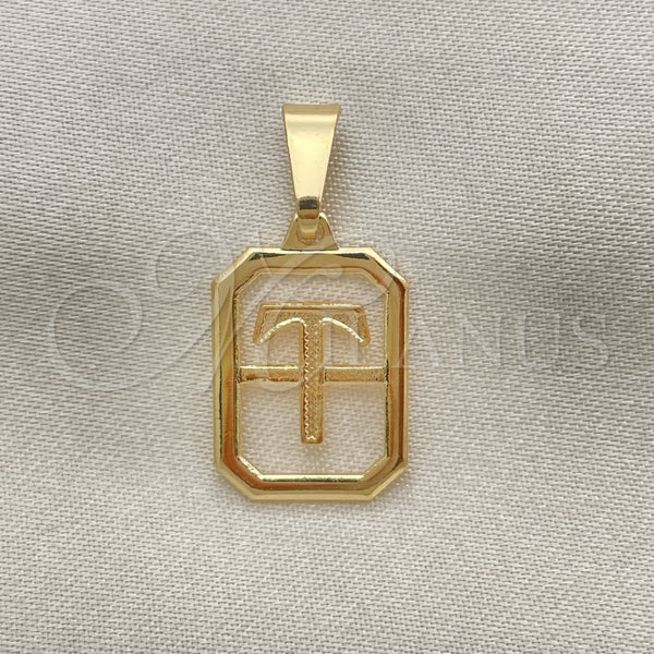 Gold Filled Pendant — Fancy Pendant Initials Design Polished 05.02. — main product view — SKU 152601 | Oro Laminado dije — elegante Pendant Initials diseño pulido 05.02. — SKU 152601