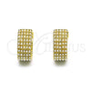 Gold Filled Ring — Stud Earring with Ivory Pearl Polished 02. — alternate product view — SKU 152644 | Oro Laminado anillo — Stud Earring with Ivory Pearl pulido 02. — SKU 152644