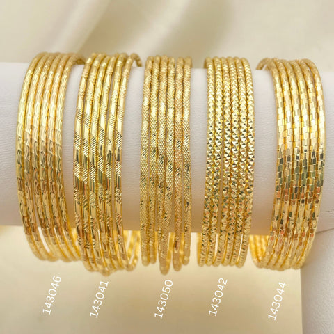 20 Assorted Gold Semanarios in Oro Laminado Gold Filled ($5.00 each) for $100 Gold Layered