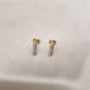Gold Filled Ring — Stud Earring with Ivory Pearl Polished 02. — alternate product view — SKU 152880 | Oro Laminado anillo — Stud Earring with Ivory Pearl pulido 02. — SKU 152880