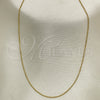 Oro Laminado Basic Necklace, Gold Filled Style Rolo Design, Polished, Golden Finish, 04.02.0020.16 (03 MM Thickness, 16 Inches Length)