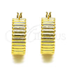 Oro Laminado Small Hoop, Gold Filled Style Polished, Golden Finish, 02.195.0181.20